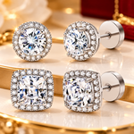 Charger l'image dans la galerie, ✨ Boucles d'Oreilles Élégance Éclatante en Zircon
