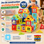 Charger l'image dans la galerie, Jeu de construction architecturale ( grand format) - recevez GRATUITEMENT 25 pcs Puzzle Éducatif 3D de Dessin insectes - Livraison Gratuite -
