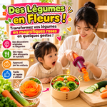 Charger l'image dans la galerie, Coupe-légumes en spirale en forme de rose, découper des carottes et des concombres en forme de rose,
