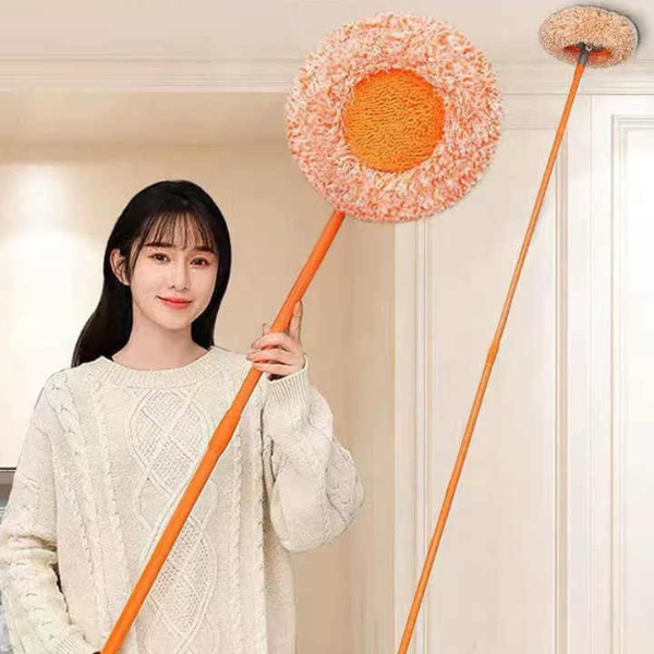 Plumeau à tournesol avec manche extensible