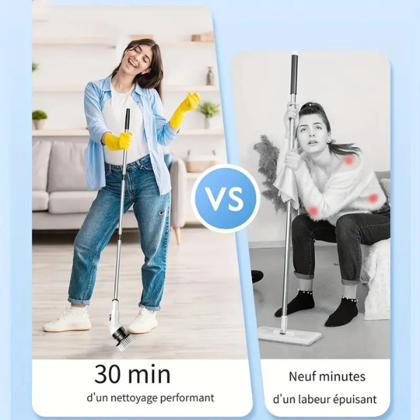 Appareil de nettoyage électrique rechargeable 8 en 1
