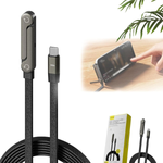 Charger l'image dans la galerie, Câble de charge rapide avec support de téléphone intégré 1,5 m de type C vers C
