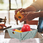Charger l'image dans la galerie, Panier pliable multifonctionnel pour fruits et légumes, facile à ranger et à nettoyer
