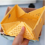 Charger l'image dans la galerie, Panier pliable multifonctionnel pour fruits et légumes, facile à ranger et à nettoyer
