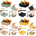 Charger l'image dans la galerie, Panier pliable multifonctionnel pour fruits et légumes, facile à ranger et à nettoyer
