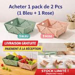 Charger l'image dans la galerie, Panier pliable multifonctionnel pour fruits et légumes, facile à ranger et à nettoyer
