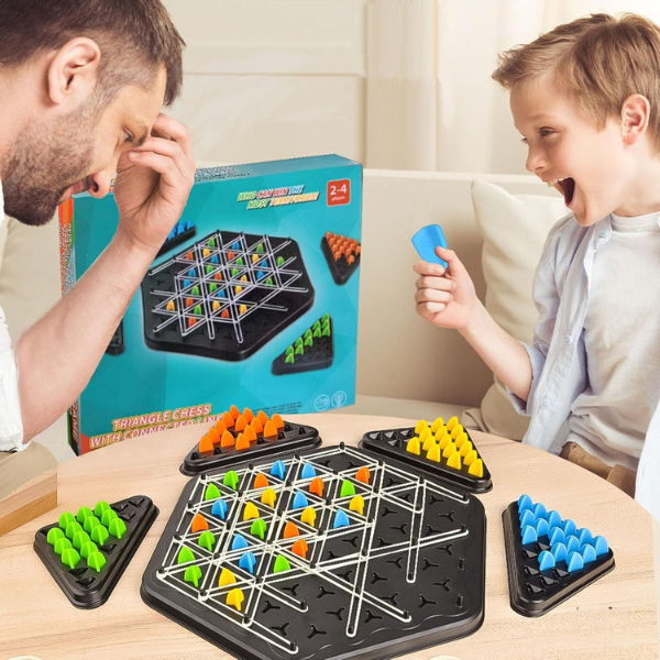Jeu d'échecs stratégique en chaîne