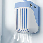 Charger l'image dans la galerie, Toilet Cleaning Brush Refillable Handle Dispenser Suction Cup Toilet Brush Wall Mounted Toilet Bowl Cleaner Brush for Bathroom
