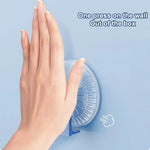 Charger l'image dans la galerie, Toilet Cleaning Brush Refillable Handle Dispenser Suction Cup Toilet Brush Wall Mounted Toilet Bowl Cleaner Brush for Bathroom
