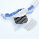 Charger l'image dans la galerie, Toilet Cleaning Brush Refillable Handle Dispenser Suction Cup Toilet Brush Wall Mounted Toilet Bowl Cleaner Brush for Bathroom
