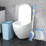 Charger l'image dans la galerie, Toilet Cleaning Brush Refillable Handle Dispenser Suction Cup Toilet Brush Wall Mounted Toilet Bowl Cleaner Brush for Bathroom
