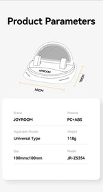 Charger l'image dans la galerie, Joyroom Dashboard Car Phone Holder Universal 360° Rotation Silicone Phone Mount One-Handed Operation Phone Holder For Car Use
