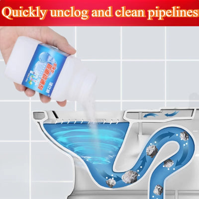 Pipeline Dredging Agent Bathroom Kitchen Floor Drain 260g Drain Cleaner Deodorization Toilet Clog Remover Bathroom Accessories