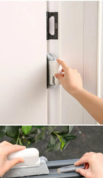 Charger l'image dans la galerie, 2 in 1 Groove Cleaning Tool Window Frame Door Groove Cleaning Brush Sliding Door Track Cleaning Tools Hand-held Crevice Cleaner
