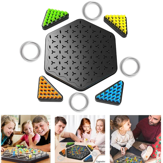 Jeu d'échecs stratégique en chaîne