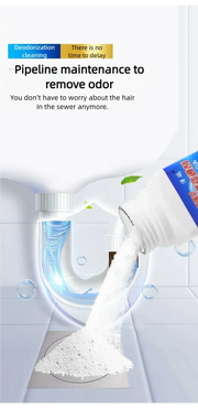 Pipeline Dredging Agent Bathroom Kitchen Floor Drain 260g Drain Cleaner Deodorization Toilet Clog Remover Bathroom Accessories