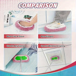 Charger l'image dans la galerie, 2pcs Dry Sweeping Cloth Chenille Mop Cloth Cover Set Swiffer Reusable Pads Dry Sweeping Machine Washable Refill Pads for Home
