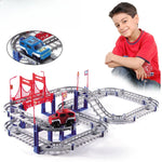 Charger l'image dans la galerie, Electric Rail Car Assembly High-speed Track Small Train Car Diy Educational Boys Toys for Children
