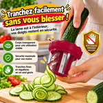 Charger l'image dans la galerie, Coupe-légumes en spirale en forme de rose, découper des carottes et des concombres en forme de rose,
