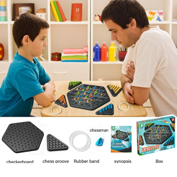 Jeu d'échecs stratégique en chaîne
